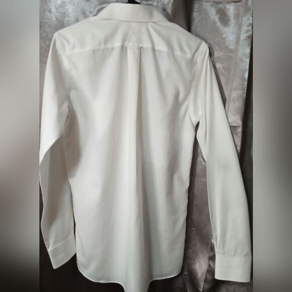 Roundtree & Yorke Cream Dress Shirt - Picture 4 of 5